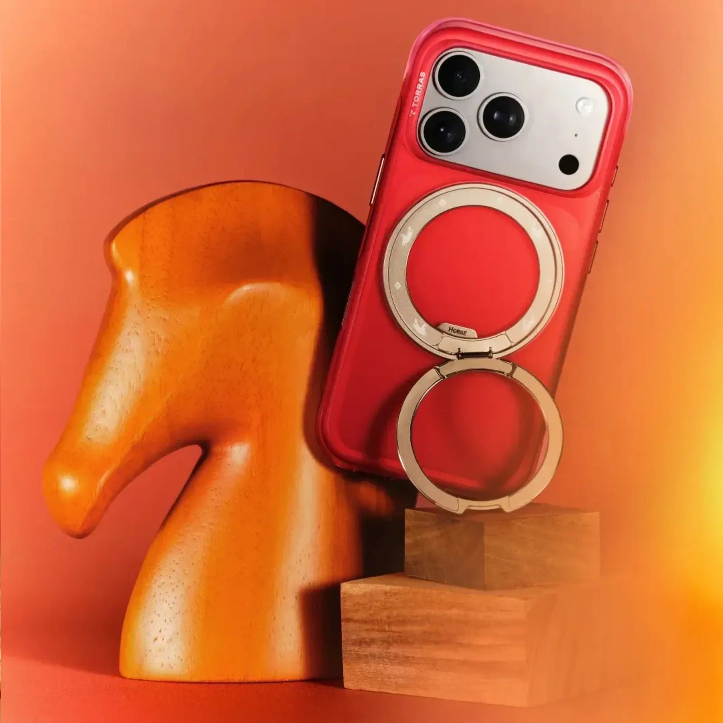 Year of the Horse Limited Edition Q & O3 Air Stands for iPhone 17 Pro Max