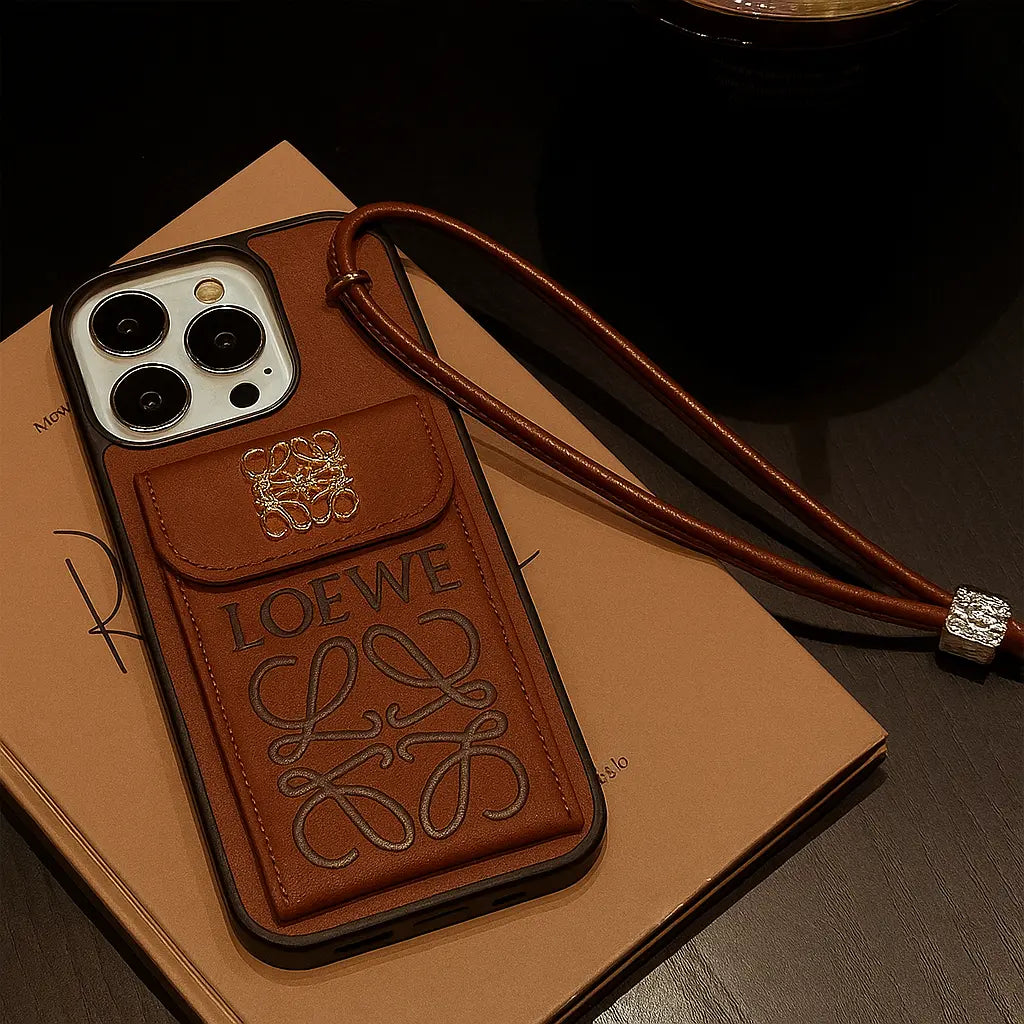 LuxFold™ Leather Wallet Case - iPhone Series