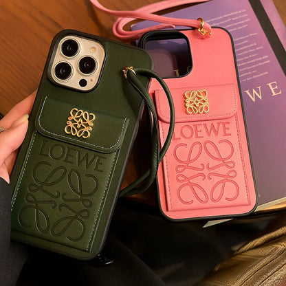 LuxFold™ Leather Wallet Case - iPhone Series