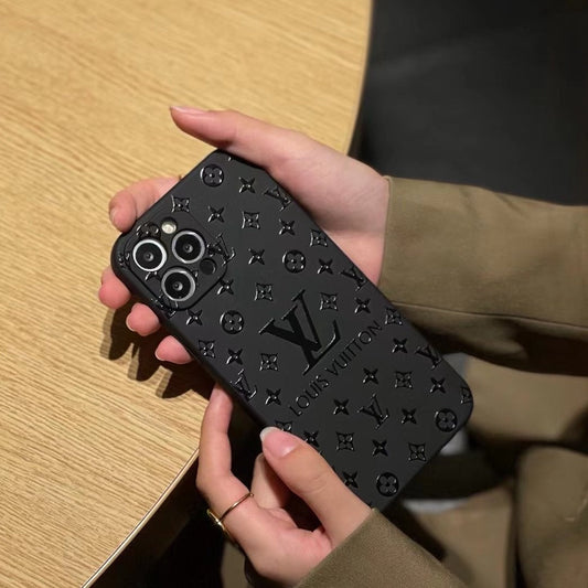 Luxury Glitter Monogram Phone Case