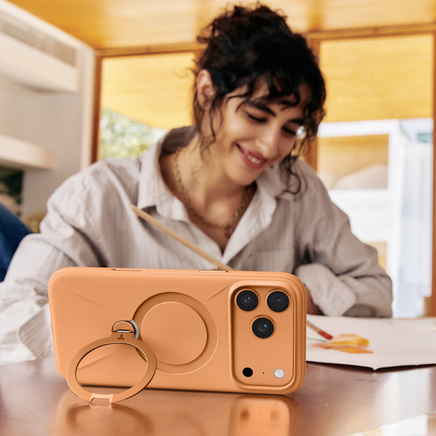 Ostand Q3 Silicone for iPhone 17 Pro Max