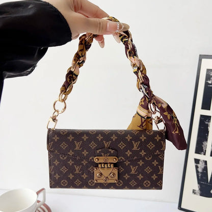 Premium Monogram Phone Wallet Case